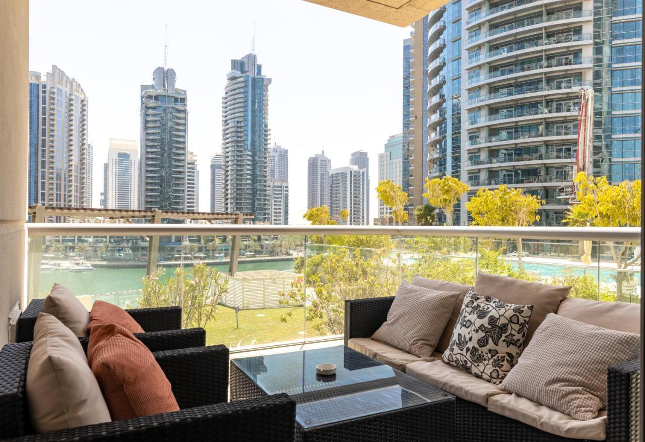 Dubai Marina, Two Bedrooms Apartment With Full Marina View Dış mekan fotoğraf