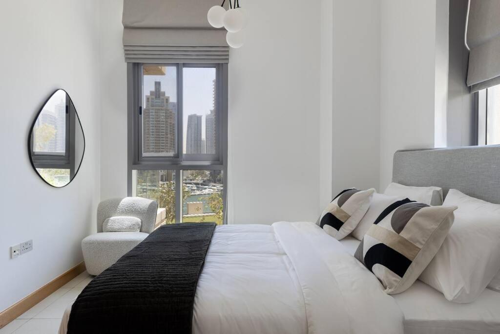 Dubai Marina, Two Bedrooms Apartment With Full Marina View Dış mekan fotoğraf